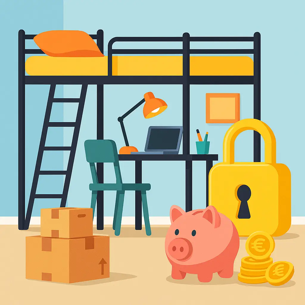 Logo Logement étudiant : 3 astuces pour payer moins cher son assurance habitation en Seine-et-Marne